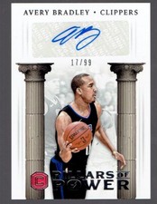 2017-18 Panini Cornerstones Avery Bradley Pillars of Power Autograph Auto 17/99
