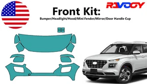 For Hyundai Venue SE SEL Lit 2020-2025 Front Paint Protection Film PreCutKit PPF - Picture 1 of 7
