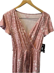 Vestido rosa polvoriento No Boundaries nuevo con etiquetas para mujer talla mediana - Imagen 1 de 7
