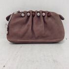 Radley Dusky Pink Leather Pouch Clutch Bag Formal Occasional Womens RMF04-ER