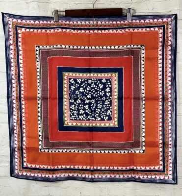 Bufanda de lluvia retro vintage multicolor TOTES - repelente al agua 1977 Japón Foto 1 de 4