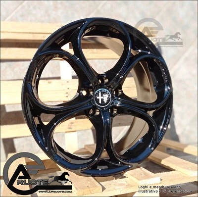 DRAKE BL 4 CERCHI IN LEGA NAD 18 ET33 ALFA ROMEO GIULIA STELVIO GIULIETTA TONALE - Imagen 1 de 4