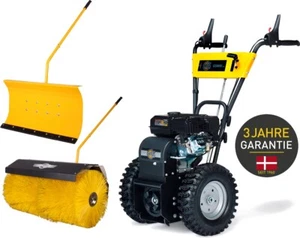 TEXAS Kehrmaschine Benzin Schneeräumer Schneekehrmaschine Combi 800TG Set 3in1 - Bild 1 von 12