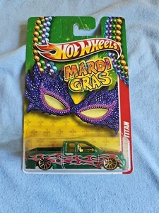 2011 Hot Wheels Mardi Gras NISSAN TITAN grün 1/6 LITTLE BEND  - Bild 1 von 6