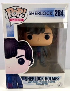 Funko Pop Sherlock Holmes #284 BBC Sherlock Television Vinyl Figure Vaulted - Picture 1 of 6