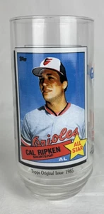 Cal Ripken "All-Time Greatest Team" ~ 1993 Glass Tumbler / McDonald's / Topps - Picture 1 of 2