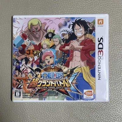 Nintendo 3DS One Piece Super Grand Battle! X W/Case Japanese Version NTSC-J - Image 1 of 3