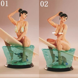 Chunli Water NSFW 1/8 1/6 1/4 3D print figure Model Kit Unpainted Unassembled GK - Picture 1 of 9