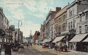 Wales - CARDIFF - Queen Street - Picture 1 of 2