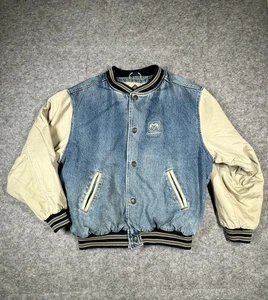 Vintage 90s Gear For Sports Dodge Ram Embroidered Size Large Bomber Jacket - Bild 1 von 12