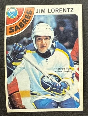 1978-79 O-Pee-Chee OPC Hockey - #161 Jim Lorentz - Buffalo Sabres - Image 1 of 2