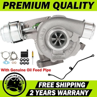 Turbocargador Billet actualizado con tubo de alimentación de aceite genuino para Hyundai Accent 1,5 L Foto 1 de 4