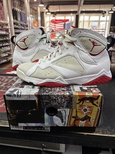 Size 13 - Air Jordan 7 Retro 2015 Hare Pre-Owned W/ Replacement Box 304775-125 - Picture 1 of 6
