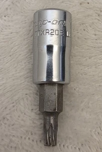 Snap-on Tools TTXR20E 1/4" Drive T20 Torx Tamper-Resistant Bit Socket USA Snap - Bild 1 von 4