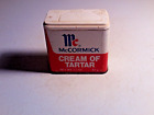 Vintage Mccormick Spice Tin Cream Of Tarter Spice Tin W. 1-1/2 Oz.  1977