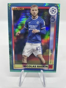 Nicolas Raskin '23 Topps Merlin Rookie Aqua Refraktor parallel - Bild 1 von 2