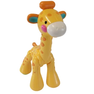 Yellow Giraffe Toy - Interactive Animal Figure for Toddlers - Picture 1 of 8
