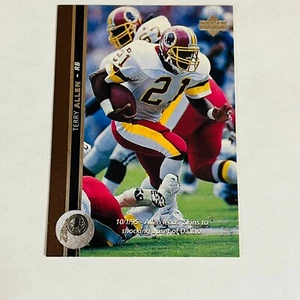 1996 Upper Deck NFL Football #90 Terry Allen - Picture 1 of 2