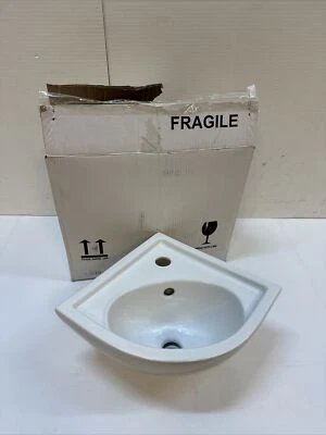 Barclay Petite Corner Basin 4-745WH - Image 1 of 4