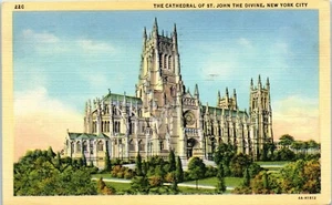 Kathedrale St. John the Divine, New York City, New York Postkarte - Bild 1 von 2