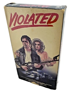 VHS Violated (1984) Directed by Richard Cannistraro Former Blockbuster Rental - Picture 1 of 20