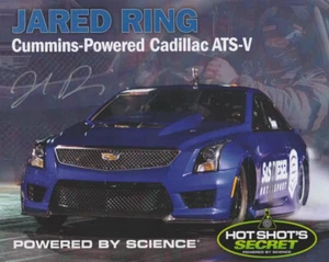 Tarjeta de héroe 2024 Jared Ring firmada Hot Shot's diésel Cadillac ATS-V SEMA Show ODSS - Imagen 1 de 1