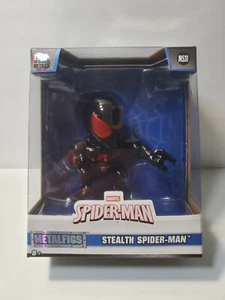Metalfigs Marvel Spider-Man Metal Figure Stealth Spider-Man Jada Toys M531 - Picture 1 of 5