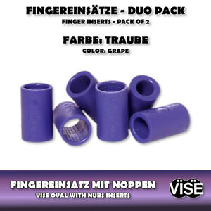 Vise Grip - Bowling-Zubehör - Fingereinsatz - Oval / Nub - Duo Pack - Color