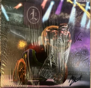 The Lucid - Saddle Up And Ride VINYL *SIGNIERT* von allen 4 Mitgliedern, David Ellefson - Bild 1 von 1