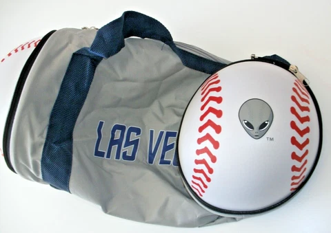 NEW Las Vegas 51s Minor League Baseball Collapsible Duffle Bag Alien Logo CSN Cover