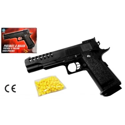 Kugelpistolen mit Magazin und Kugeln Pistole Gewehre Softair max. 0,08 Auswahl - Bild 1 von 4