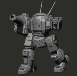 UM-R60 "Urbanmech" - Alternate Battletech Mechwarrior Miniatures - Bild 1 von 3