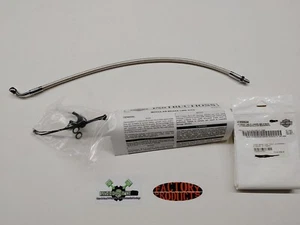 GENUINE HARLEY DAVIDSON Lower Diamondback Brake Line 41800634 - Foto 1 di 2