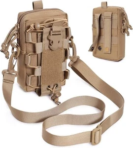 Tactical Molle Pouch Utility Gadget Waist Belt Phone Bag EDC Tools Case Holder - Picture 1 of 12