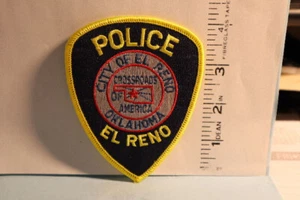 police patch  CITY OF EL RENO POLICE OKLAHOMA - Picture 1 of 1