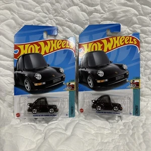 2024 HOT WHEELS PORSCHE 911 TURBO 3.6 (964) ON A INTERNATIONAL SHORT CARD 199/25 - Bild 1 von 2