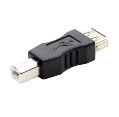 USB 2.0 Gender Changer Adaptor Type A Female to B Male - Image 1 of 4