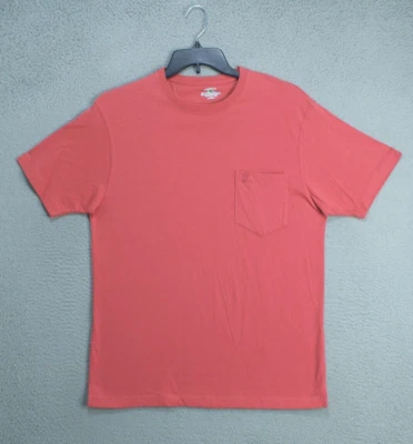 Camisa Island Shores Adulto Mediana Naranja Clásica Manga Corta Aire Libre Activo Hombres Foto 1 de 4