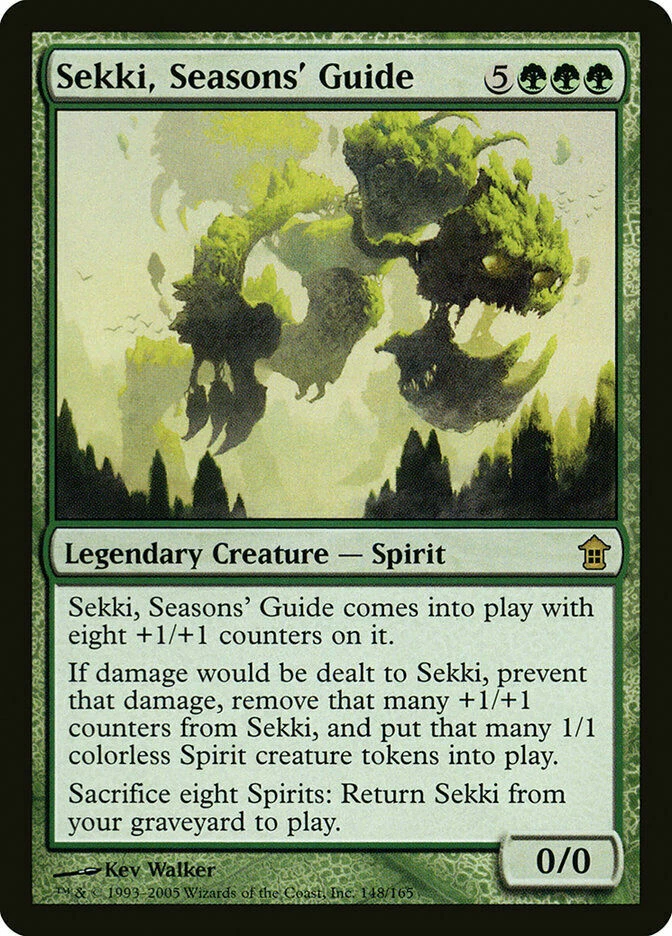 Sekki, Seasons' Guide - Saviors of Kamigawa - FOIL NM/EX MTG - Image 1 of 1