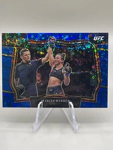 2023 Panini Select UFC Maycee Barber Octagonside Blue Disco Prizm /49 No. 243 - Bild 1 von 12
