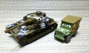 Pixar Jeep, and Junie Tank, lot of 2 - Picture 1 of 2
