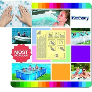 Bestway 10x Unterwasserkleber Reparatur Patches Lay Z Spa Pool Kit - Bild 1 von 2