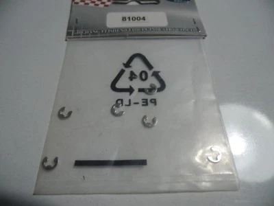 MODELCO 81004 Circlips 2.5 mm (x6) GB-4 / GB-2 Carbon