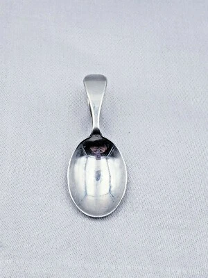 Cuchara bebé curvada vintage de plata de ley de Webster buen estado 9209 Foto 1 de 4
