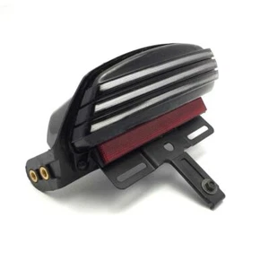Tri-Bar Fender LED Tail Light Turn Signal Plate Bracket For Harley for Softail T - Picture 1 of 9