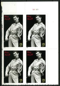 SC# 3812 - 37¢ 2003 - Roy Acuff - Mint NH Plate Block of 4 - Picture 1 of 1