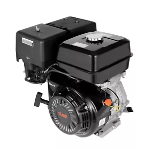 15HP 4 Stroke 420 CC Engine OHV Horizontal Shaft Gas Engine Go Motor Garden - Picture 1 of 18