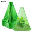 10Pcs Plant Protection Hoods Garden Bell Reusable Square Use Plant Bell Jar