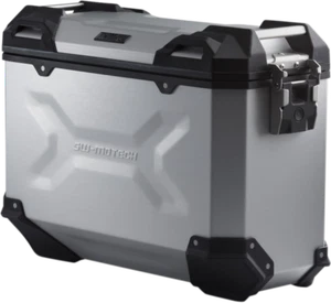 SW MOTECH VALIGIA LATERALE TRAX ADVENTURE DX 37LT ARGENTO BMW KTM TRIUMPH HON... - Imagen 1 de 1
