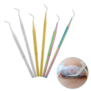 Grafted Eyelashes Stainless Steel Lash Lift Curler Eyelash Perming Stick - Picture 1 of 18